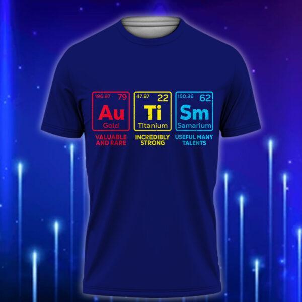 Autism_Awareness_T-Shirt_E28093_Elements_Periodic_Table_Design_Celebrate_Neurodiversity_Navy
