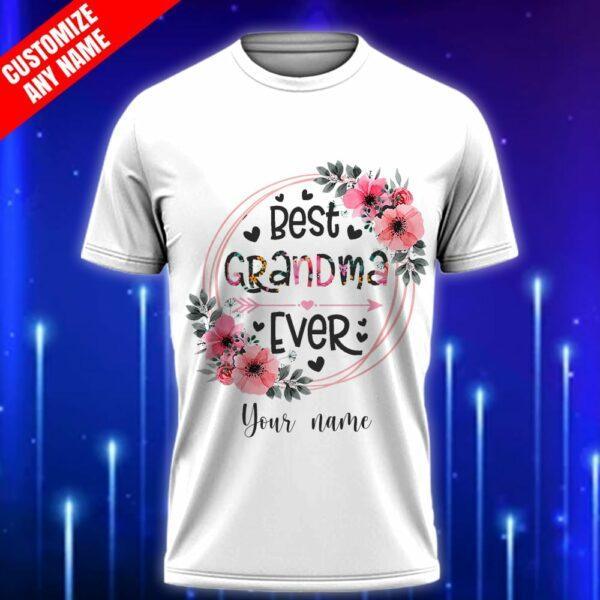 Custom_Grandma_T-Shirt_-_Best_Grandma_Ever_Shirt_E28093_Perfect_Gift_from_Grandkids_White