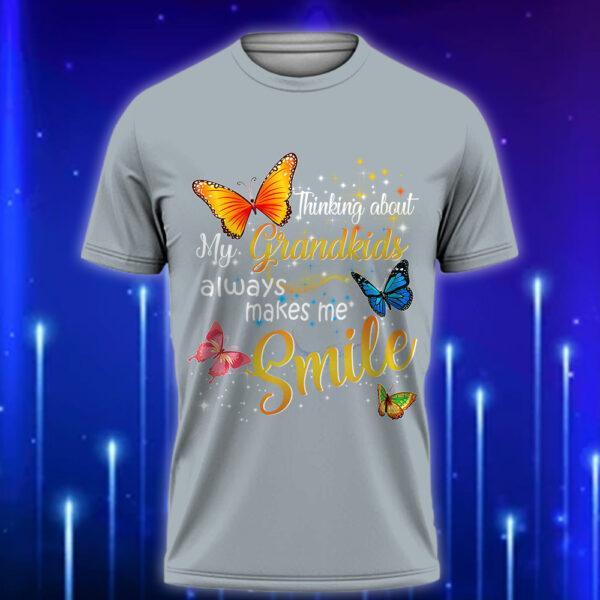Custom_Grandma_T-Shirt_Thinking_About_My_Grandkids_Always_Makes_Me_Smile_Grey