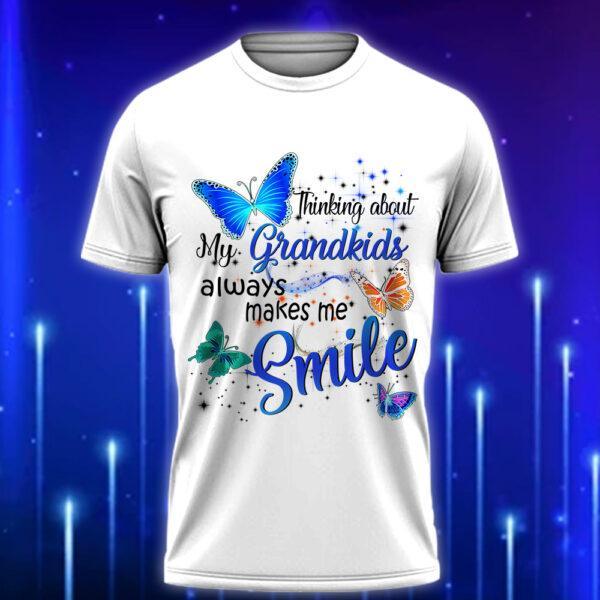 Custom_Grandma_T-Shirt_Thinking_About_My_Grandkids_Always_Makes_Me_Smile_White