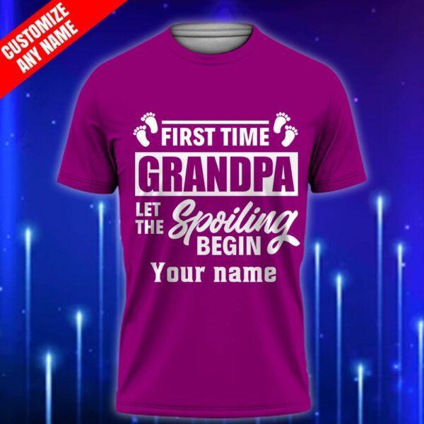Custom_Grandpa_T-Shirt_2025_-_First_Time_Grandpa_Shirt_-_Let_the_Spoiling_Begin_Violet