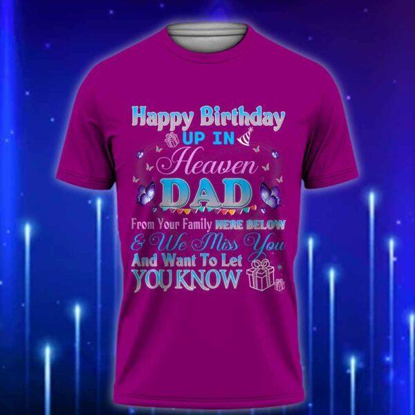 Dad_In_Heaven_T-Shirt_-_Happy_Heavenly_Birthday_To_My_Dad_in_Heaven_Lost_Father_T-Shirt_Violet