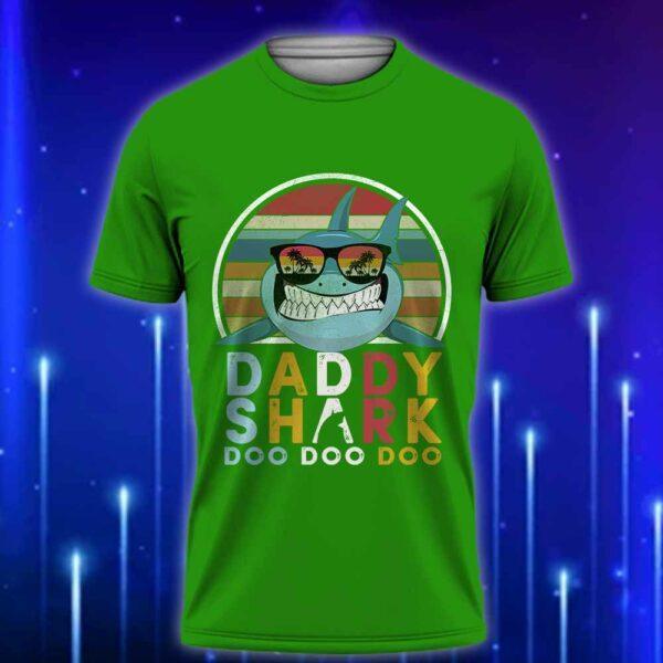 Daddy_Shark_T-Shirt_2025_E28093_Funny_and_Adorable_Gift_for_Every_Fun-Loving_Dad_Green