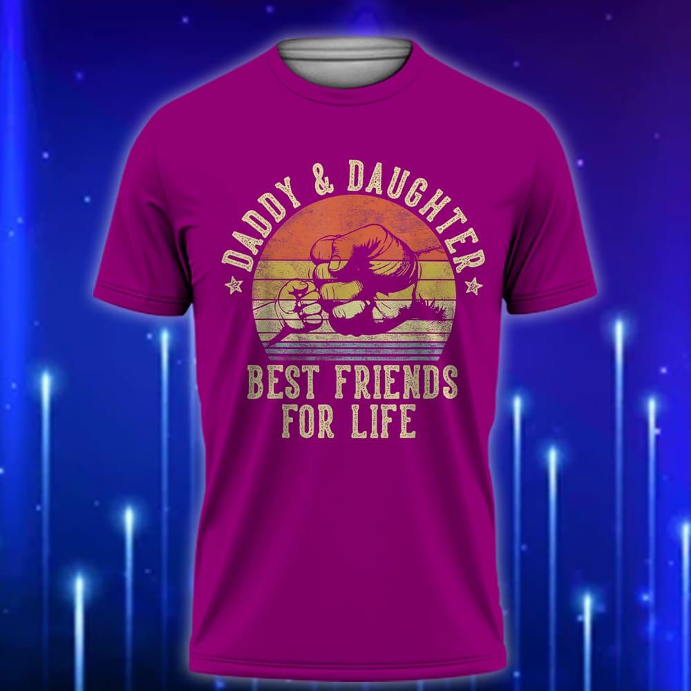 Daddy_and_Daughter_Best_Friends_for_Life_T-Shirt_E28093_A_Sentimental_Gift_for_Dads_Violet