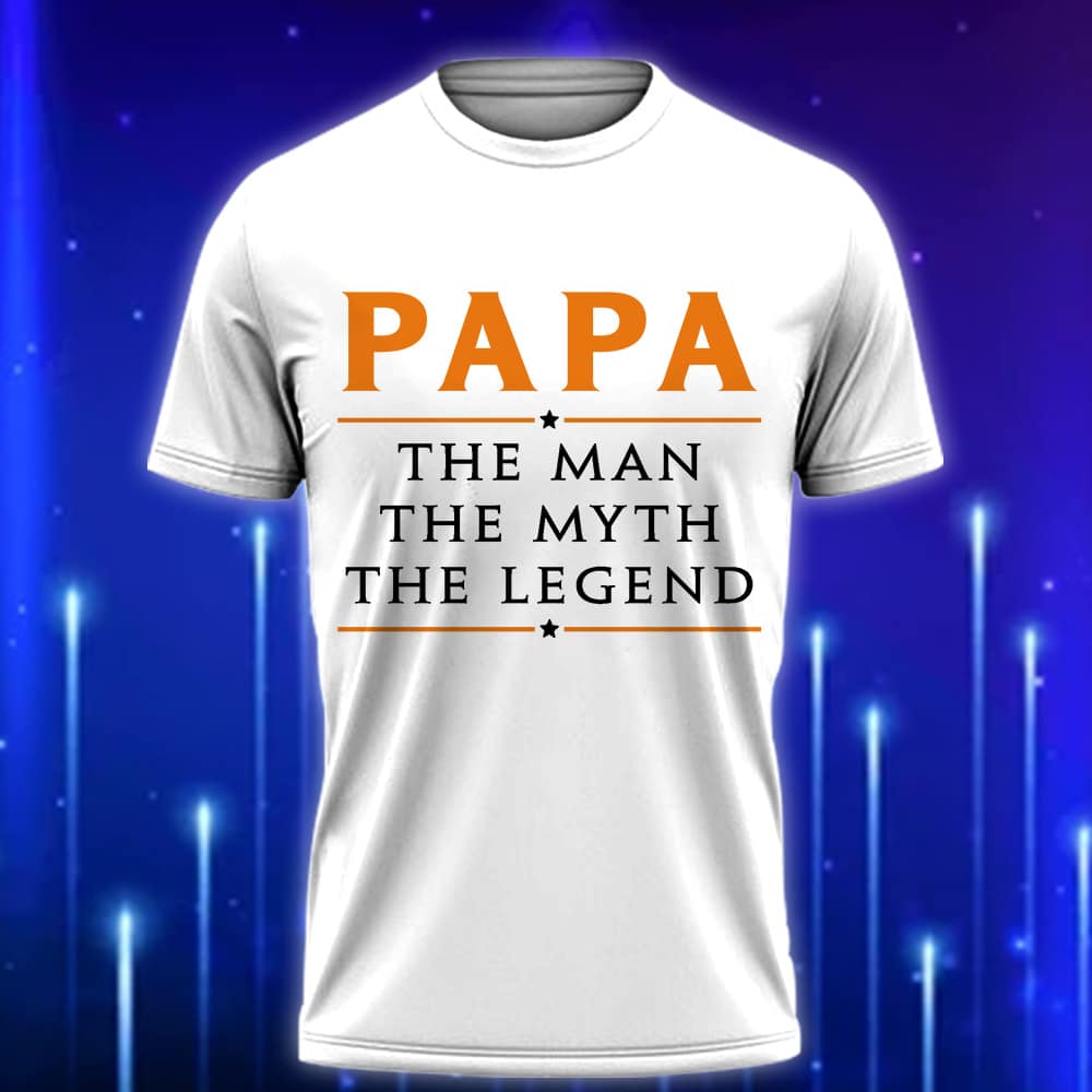 Funny_Papa_Shirt_The_Man_The_Myth_The_Legend_T-Shirt_for_Cool_Grandfathers_White