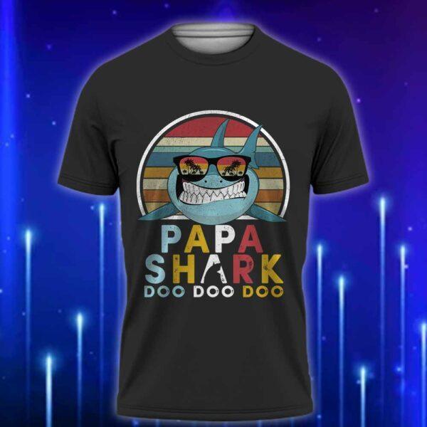 Papa_Shark_Doo_Doo_Doo_T-Shirt_E28093_A_Fun_26_Adorable_Shirt_for_Every_Proud_Dad_Black