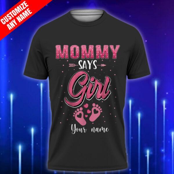 Pregnant_Mom_T-Shirt__-_Mommy_Say_Girl_T-Shirt_Black