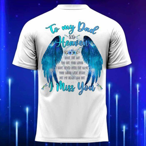To_My_Dad_in_Heaven_T-Shirt_-_Memorial_T-Shirt_for_Dad_White