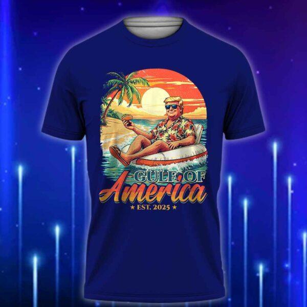 Funny_Trump_T-Shirt_Gulf_Of_Us_America_Est_2025_Navy