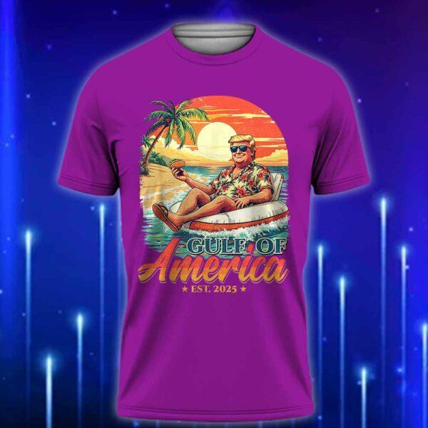 Funny_Trump_T-Shirt_Gulf_Of_Us_America_Est_2025_Purple