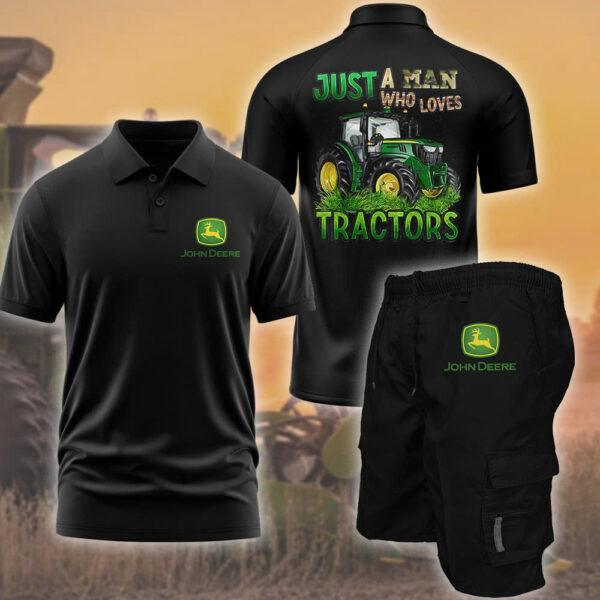 ZYIECRABAA Custom Set Polo Short