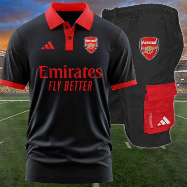 TCSEPURYVU Custom Set Polo Short