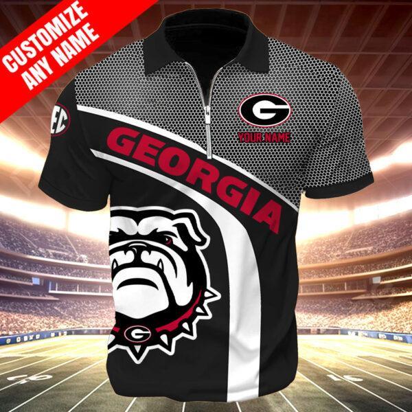 IGWPXJG Custom Zipper Polo Shirt