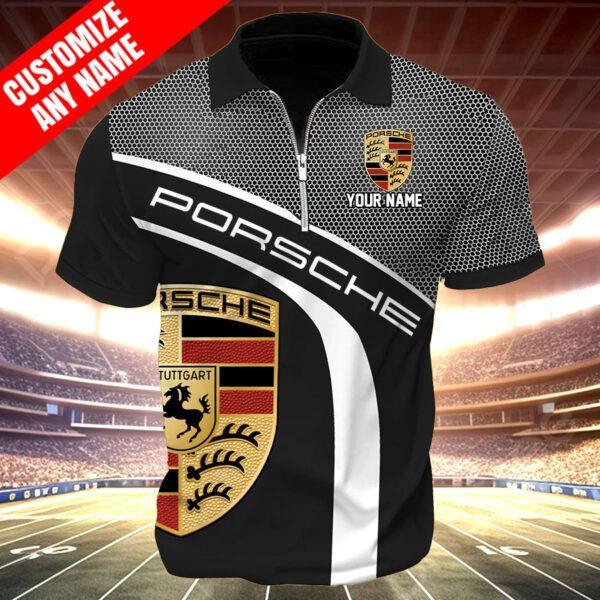 GOYUOMP Custom Zipper Polo Shirt