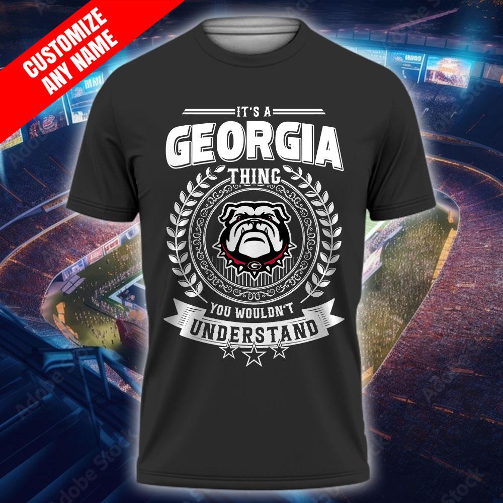 QSAKQDQ It's A Georgia Thing You Wouldn't Understand T-Shirt