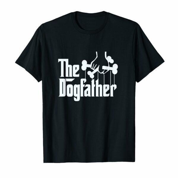 The Dogfather Dog Dad Fathers Day Gift Dog Lover T-Shirt for Men Women Girls Kids