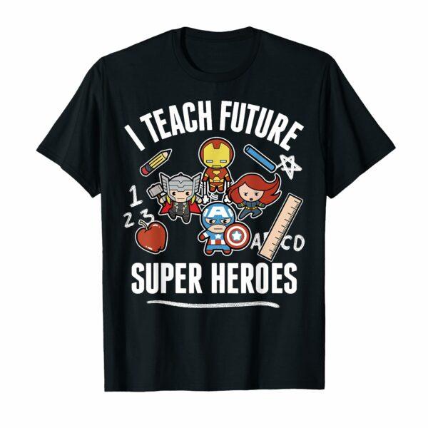 Marvel Avengers Classic I Teach Super Heroes Graphic T-Shirt
