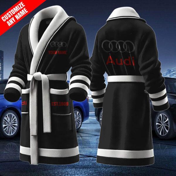 QNGCESE Fleece Bathrobe