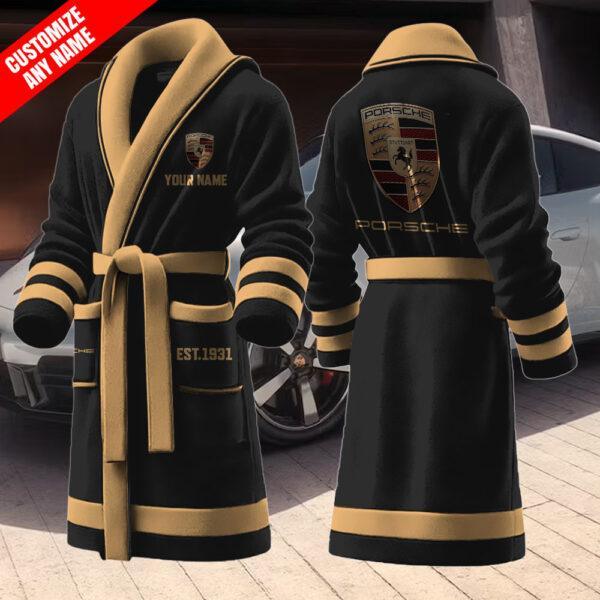 IALWWWO Fleece Bathrobe