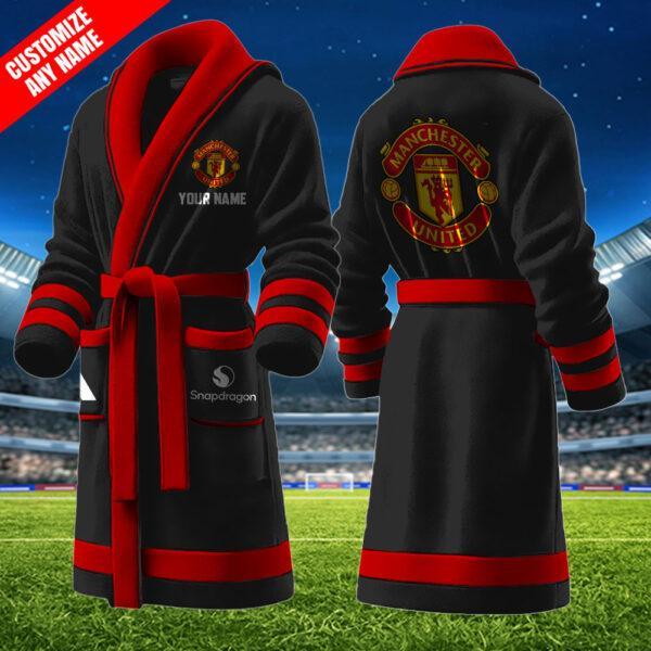 MUCRNWE Fleece Bathrobe