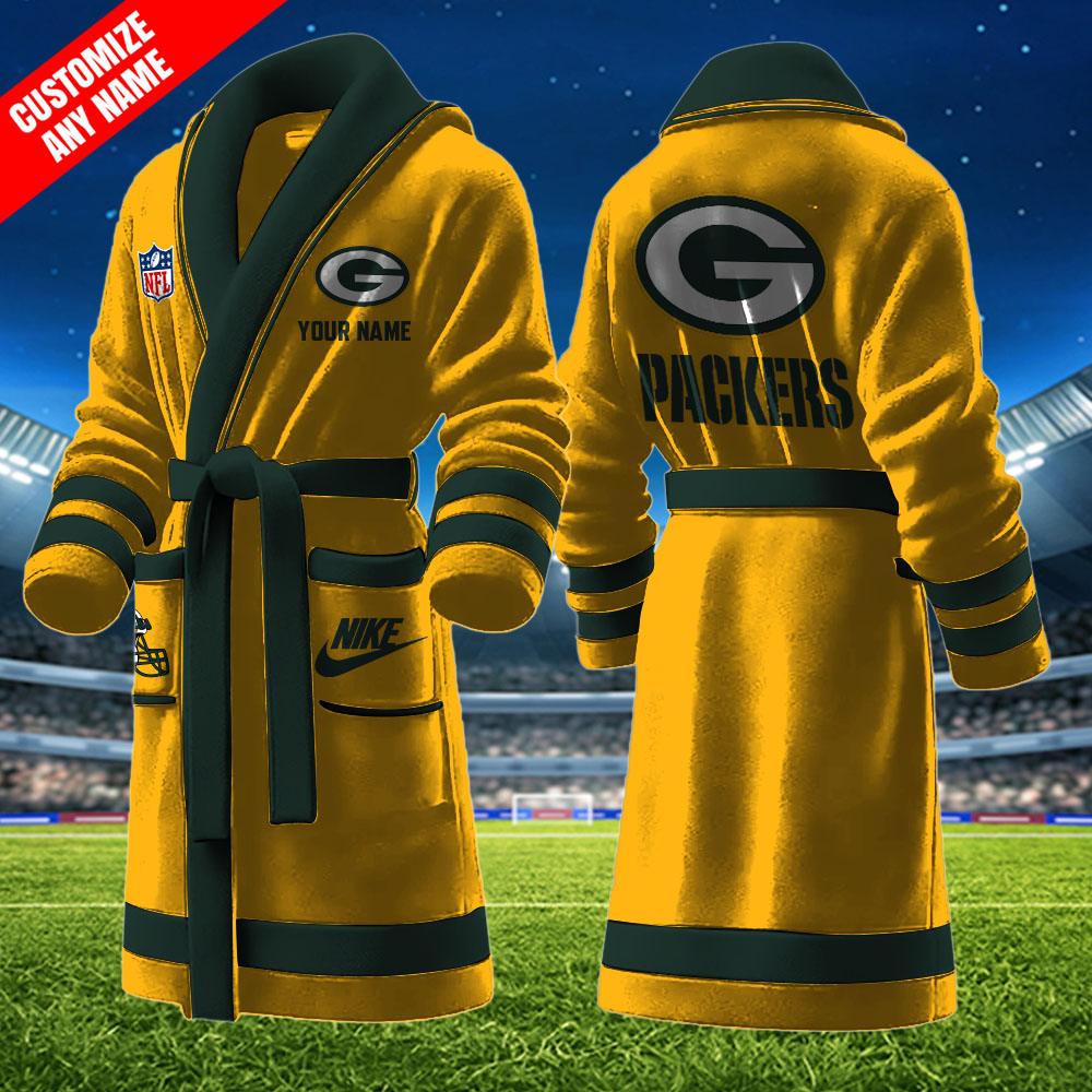 YIIWQGE Fleece Bathrobe - Image 2