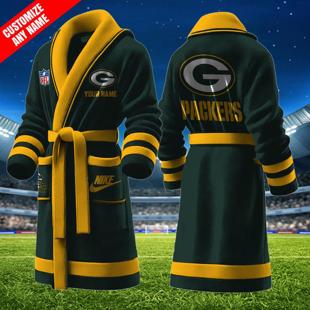 YIIWQGE Fleece Bathrobe - Image 3