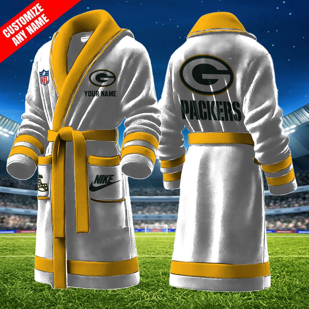 YIIWQGE Fleece Bathrobe - Image 4