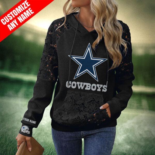 PDDTOWI Women Floral Lace Hoodie