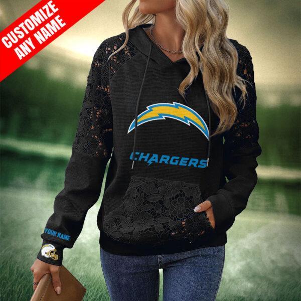 KPZZZRY Women Floral Lace Hoodie