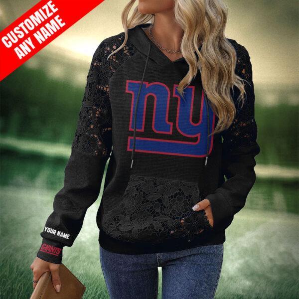 YTLICEN Women Floral Lace Hoodie