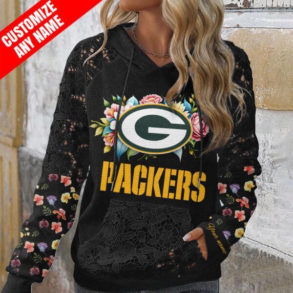 TZYXGJT Women Floral Lace Hoodie