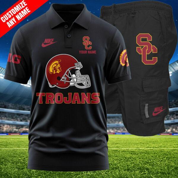 XMLFBLAOIP Custom Set Polo Short