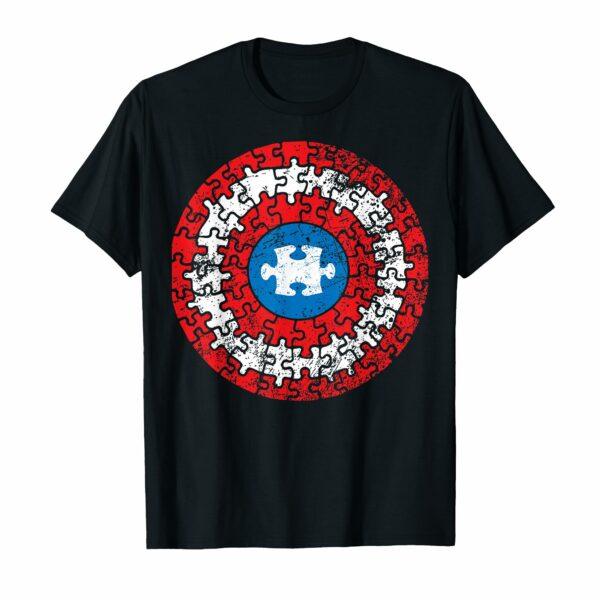 Autism Awareness Captain Shirt Support Autistic Superkid T-Shirt