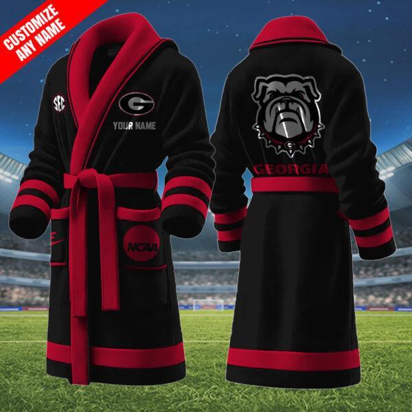 QQZEBXM Fleece Bathrobe