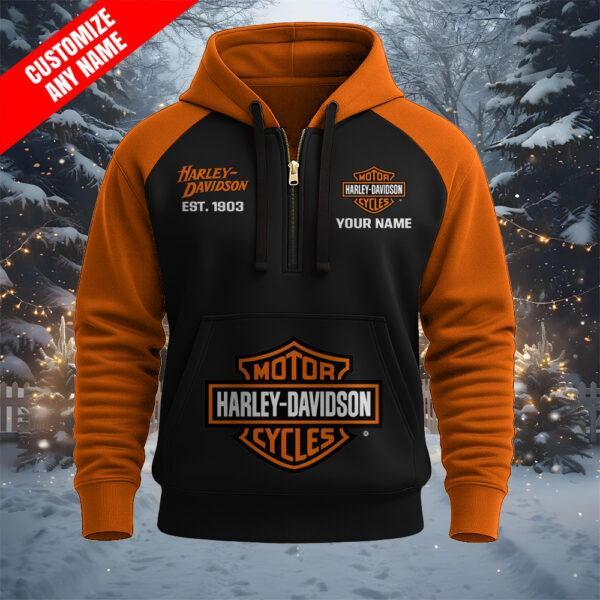 URKJEGI Half Zip Heavy Hoodie