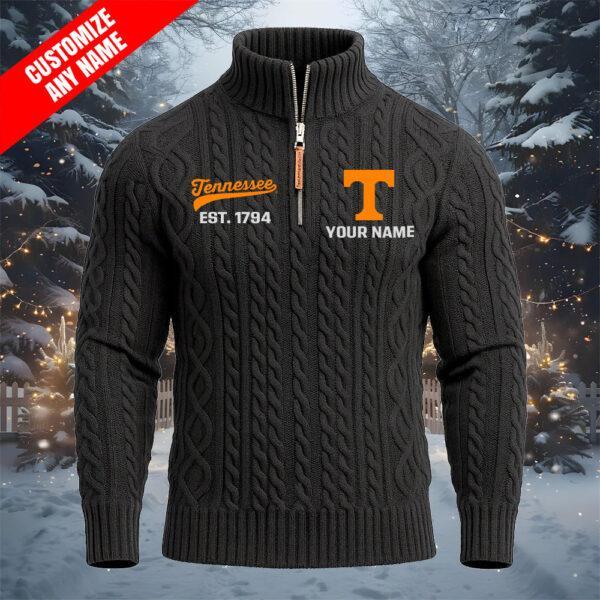 KFOMMOY Quarter Zip Knit Sweater