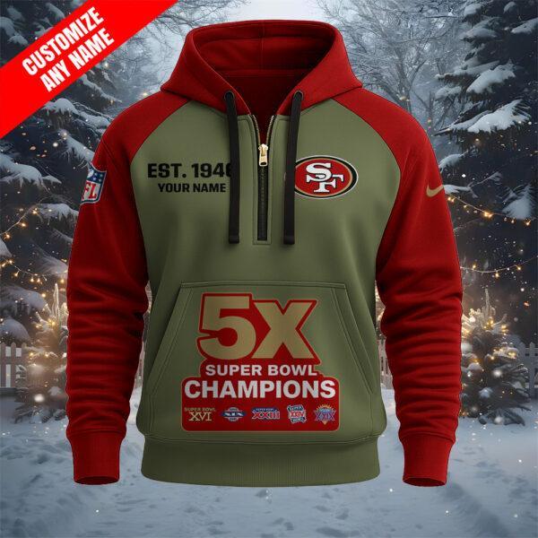 MRQPSOQ Half Zip Heavy Hoodie