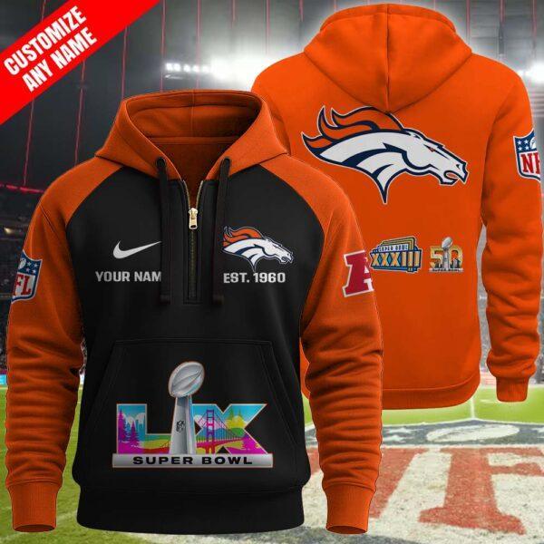 QNGHJJF Half Zip Heavy Hoodie