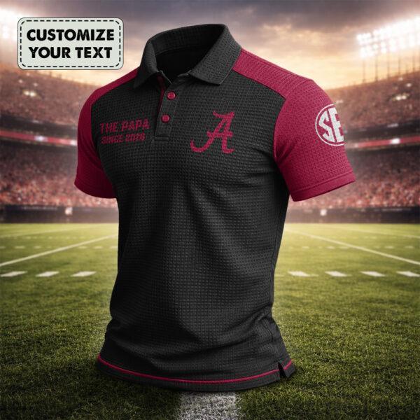YZCDQZC Custom Textured Polo Shirt