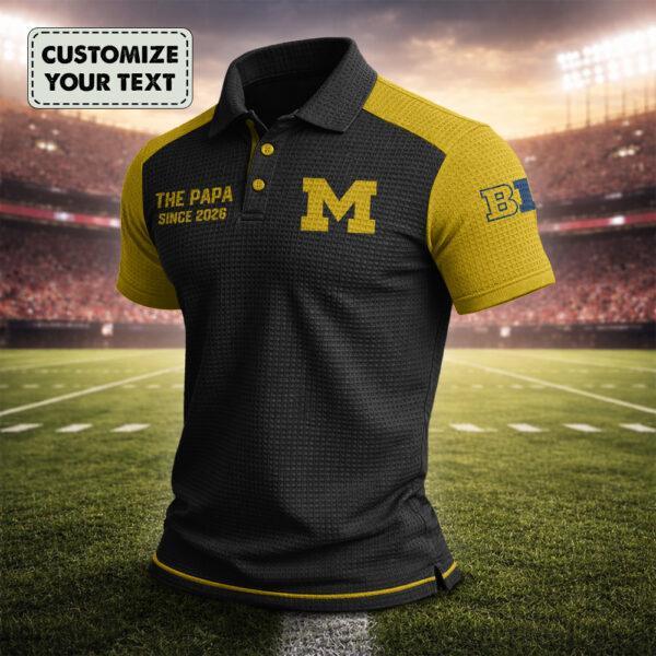 MSKIXUV Custom Textured Polo Shirt