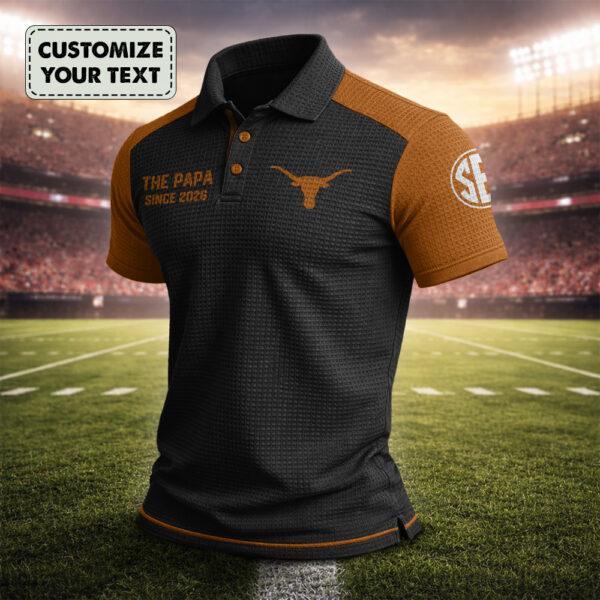 EOESYVZ Custom Textured Polo Shirt