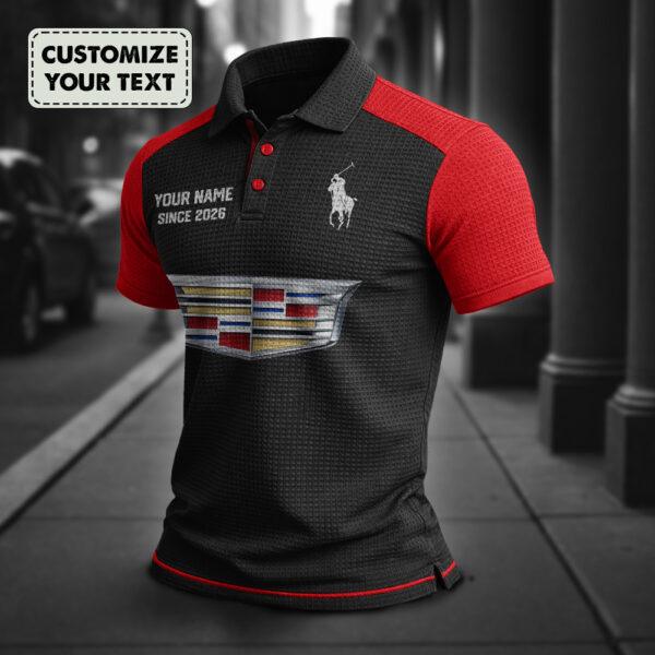 QSGOOCV Custom Textured Polo Shirt
