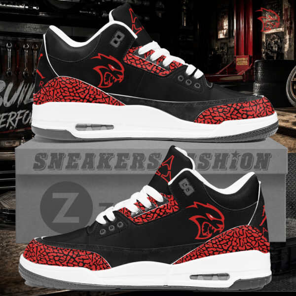 Dodge Hellcat Sneakers – Built for Real Muscle Car Fans