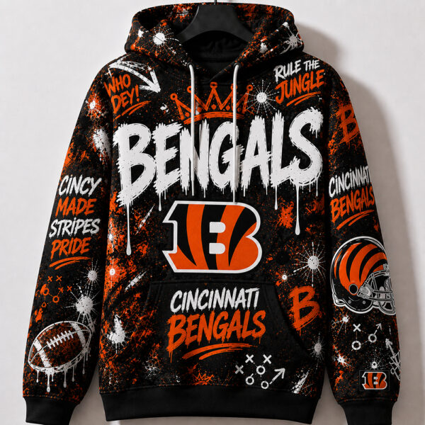 LUQGZUI Graffiti Hoodies