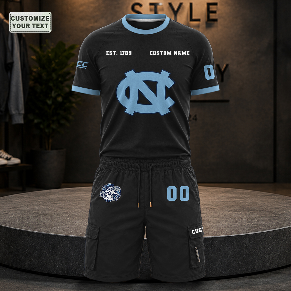 PYBOELOXBC Custom Premium Ring-Spun Cotton T-Shirt and Short - Image 2