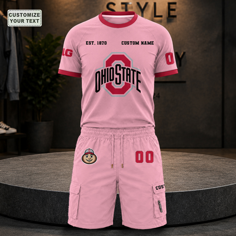 BSVIHQHKCT Custom Premium Ring-Spun Cotton T-Shirt and Short - Image 6