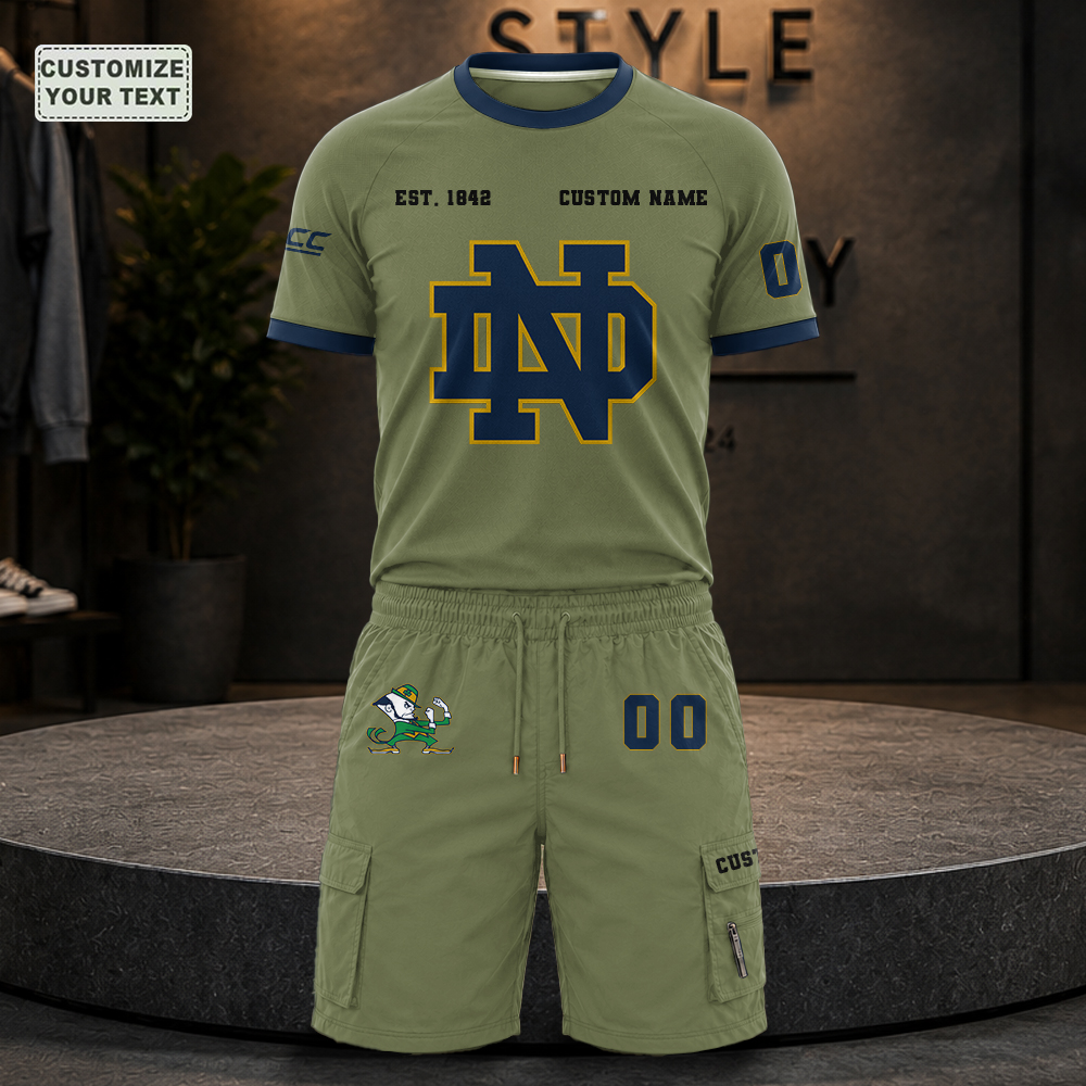 DXEYSQHKMS Custom Premium Ring-Spun Cotton T-Shirt and Short