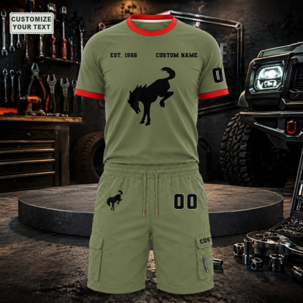 SJCQADIXOV Custom Premium Ring-Spun Cotton T-Shirt and Short