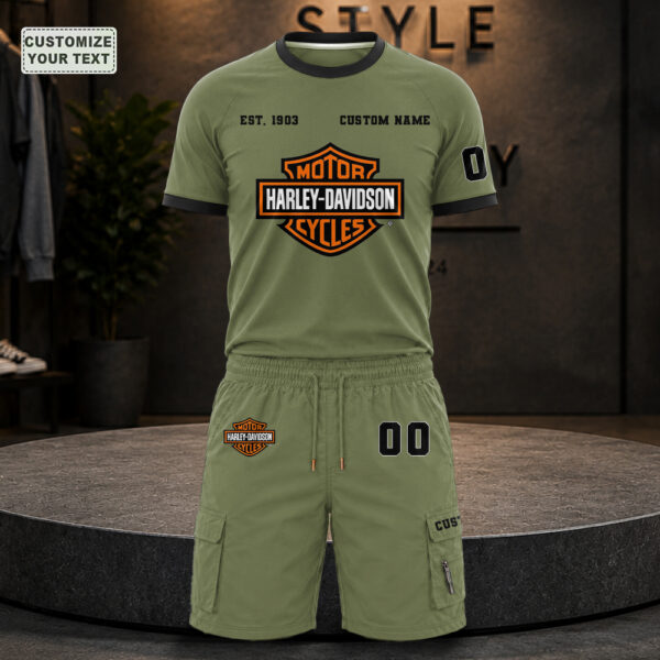 ZVSCXPVLMD Custom Premium Ring-Spun Cotton T-Shirt and Short