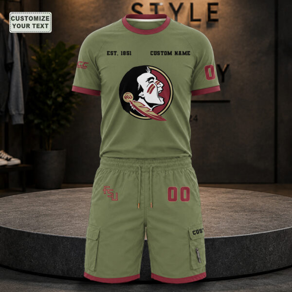 UCIQBZTVER Custom Premium Ring-Spun Cotton T-Shirt and Short